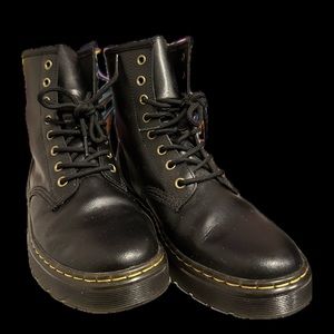 Women’s Dr. Marten’s Zavala Combat Boot, Black, Size 9